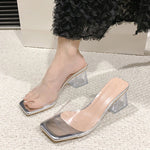 Load image into Gallery viewer, Open Toe Block Heel Sandals
