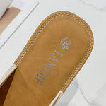 Load image into Gallery viewer, Bow PU Leather Flat Sandals
