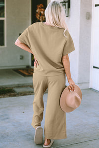 Jan Short Sleeve Pants Set