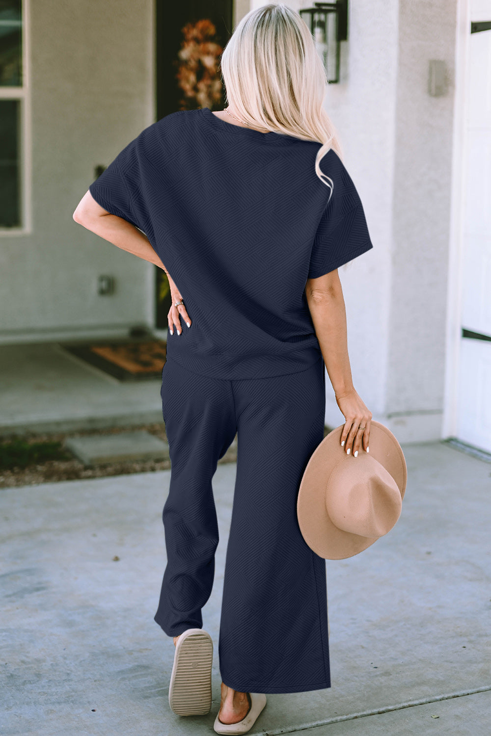 Jan Short Sleeve Pants Set