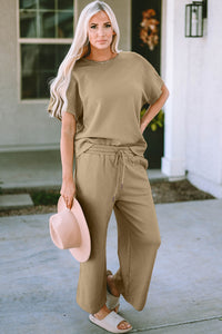 Jan Short Sleeve Pants Set