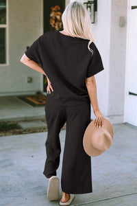 Jan Short Sleeve Pants Set